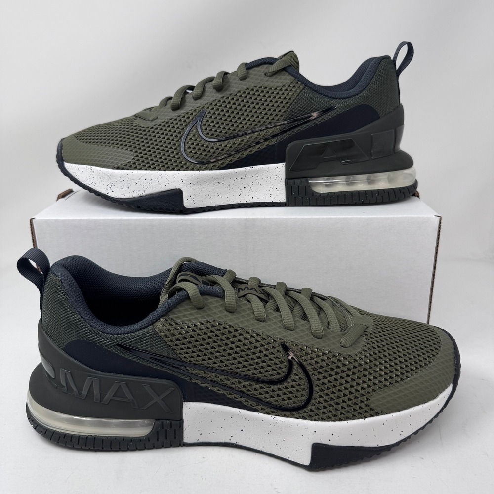 Nike Air Max Alpha Trainer 6 Medium Olive Black Sneakers FQ1833-200 Mens Sz 11.5